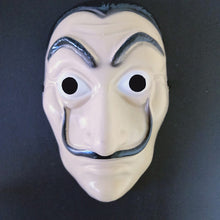 Load image into Gallery viewer, Salvador Dali Movie The House of Paper La Casa De Papel Cosplay Party Halloween Mask Money Heist Costume &amp; Face Mask