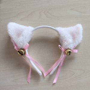 Freee Shipping COS anime ears cats hairpins diffuse maid catwoman Lolita soft cute sister card