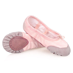 Girls Kids Pointe Shoes Dance Slippers High Quality Ballerina Practice Shoes For Ballet