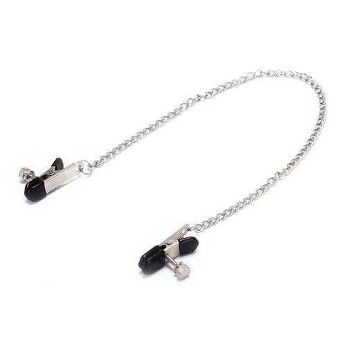 Butterfly Style Stainless Steel Metal Chain Nipple Milk Clips Breast Clip Slaves Nipple Clamps Exotic  Accessories